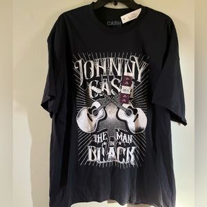 COPY - Johny Cash Men In Black Graphic T-Shirt Tee NEW